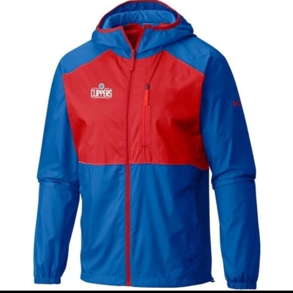 Columbia NBA Clippers Windbreaker Jacket XXL
